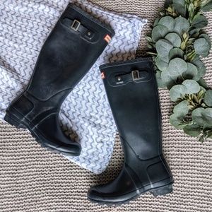 •Hunter Boots•Navy Blue•